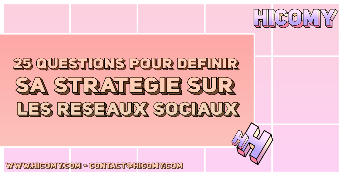 25 questions pour définir sa stratégie sur les réseaux sociaux