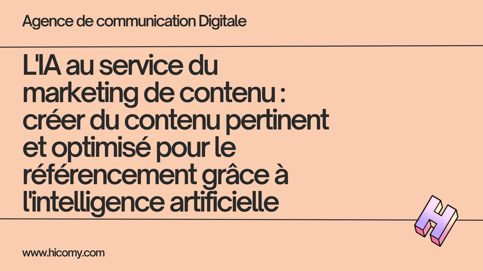 L'IA au service du marketing de contnu